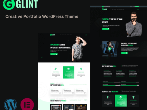Buy Glint Personal Portfolio WordPress Theme at an Affordable Price