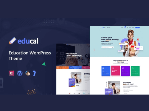 Educal Online Courses & Education WordPress Theme + RTL