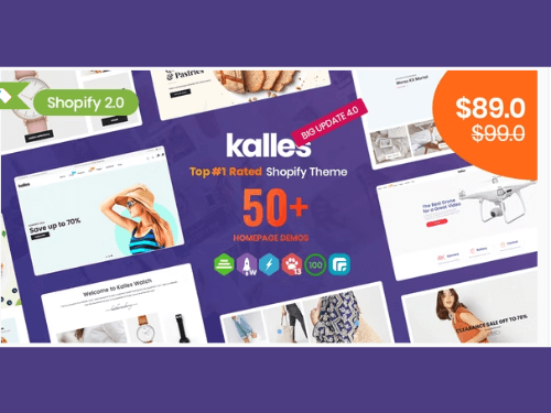 Get Kalles Clean Shopify Theme Cheap Price