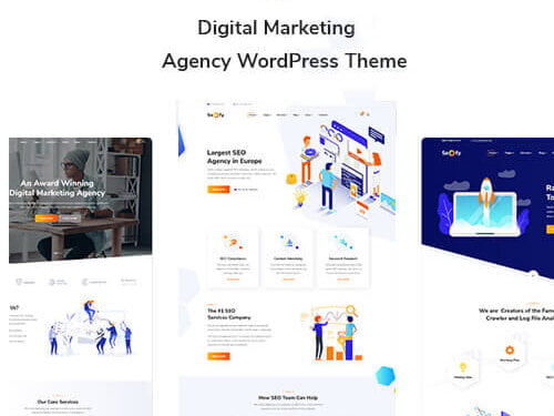 Get Seofy Digital Marketing WordPress Theme for an Affordable Price