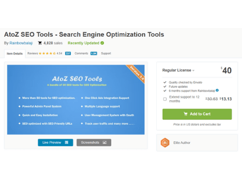 AtoZ SEO Tools Search Engine Optimization Tools Cheap Price