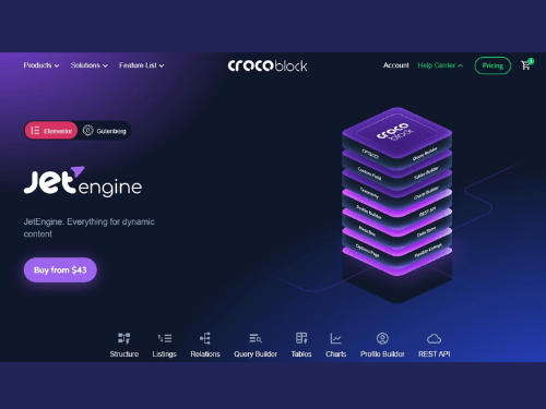 JetEngine Plugin for Elementor Cheap Price
