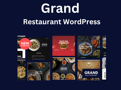 Get the Grand Restaurant WordPress Theme at an Affordable Price