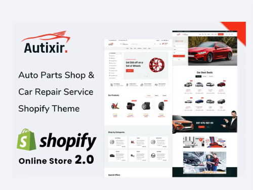 Autixir – Shopify Theme OS 2.0 designed for auto parts shop at discount prices! Make your store stand out with Autixir's modern design. "Keyword" "shopify auto parts theme" "auto parts shopify theme free" "shopify auto parts store" "shopify auto parts" "shopify automotive themes" "shopify for auto parts" "shopify car parts store" "shopify automotive"