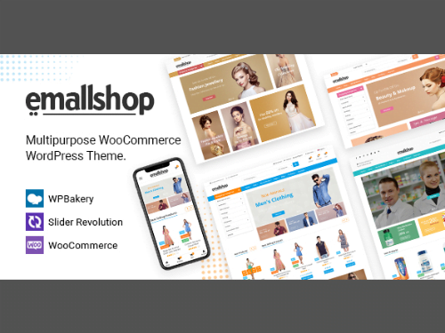 EmallShop Responsive WooCommerce WordPress Theme Cheap Price