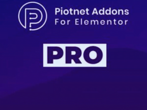 Piotnet Addons Pro Activation Service