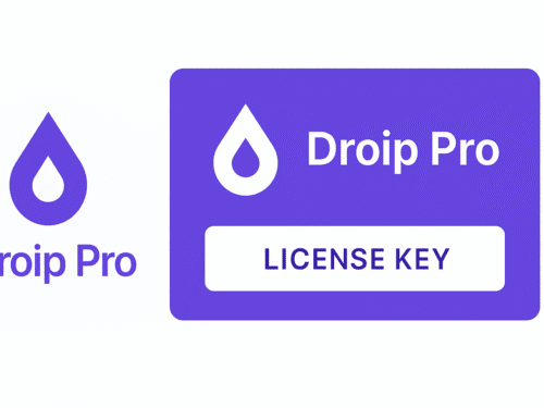 Droip Pro License Key Activation Lifetime Update