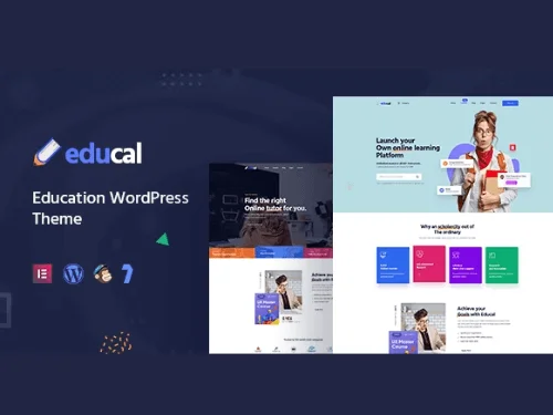 Educal Online Courses & Education WordPress Theme + RTL