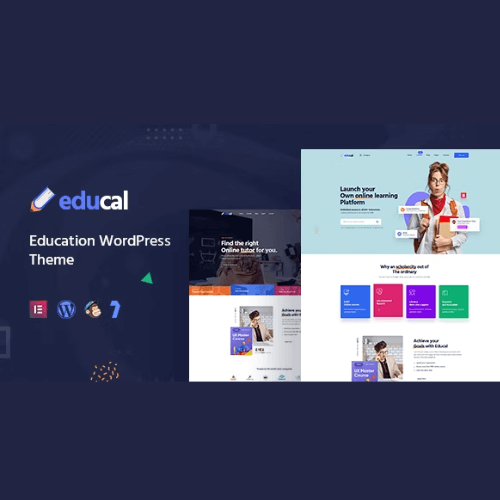 Educal Online Courses & Education WordPress Theme + RTL