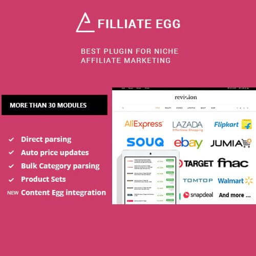 Get Affiliate Egg Pro Plugin Cheap Price