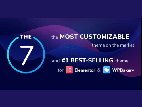 The7 Website and eCommerce Builder for WordPress Cheap Price