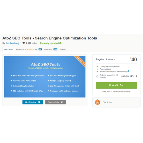 AtoZ SEO Tools Search Engine Optimization Tools Cheap Price