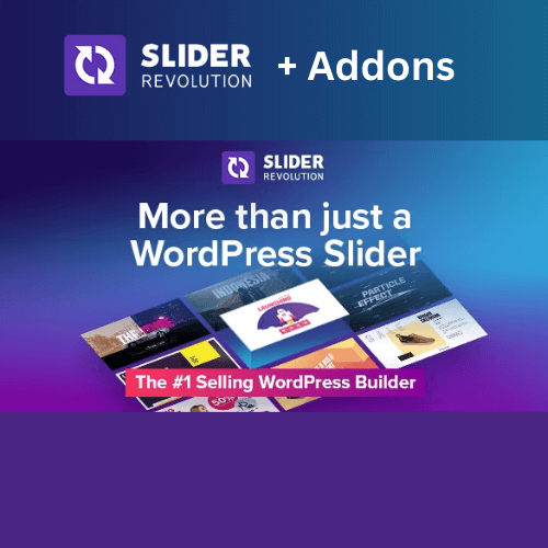 Get Slider Revolution WordPress Plugin + Addons at an Affordable Price
