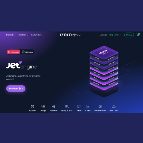 JetEngine Plugin for Elementor Cheap Price