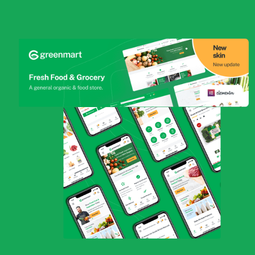 Get GreenMart Organic & Food WordPress Theme at a Cheap Price