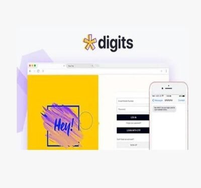 Digits WordPress plugin license key for OTP login