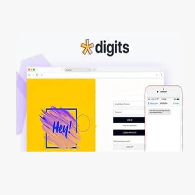 Digits WordPress plugin license key for OTP login