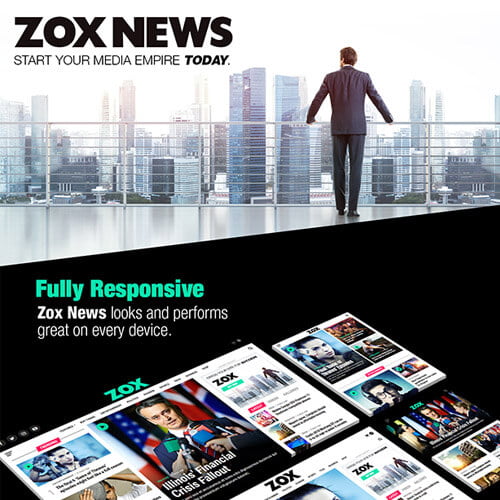 Zox News Professional WordPress News & Magazine Cheap Price