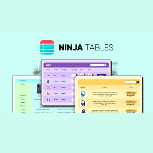 Ninja Tables Pro The Best WordPress Table Plugin