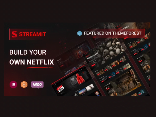 Streamit 3.0 Video Streaming WordPress Theme Cheap price