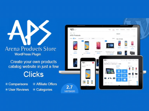 Buy Arena Products Store WordPress Plugin at a Cheap Price