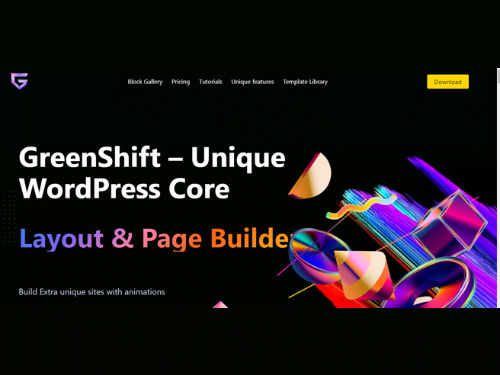 Greenshift WP Pro Builder Plugin Activation Lifetime Update