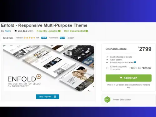 Enfold WordPress Theme License Key'
